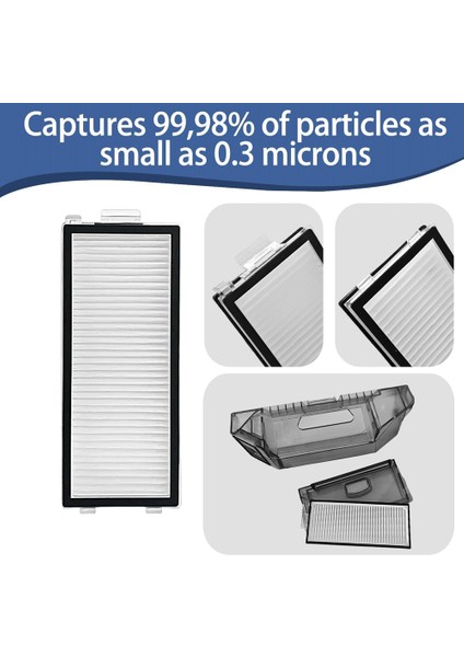 Roborock Saros Z70/SAROS Z70 Ultra Elektrikli Süpürge Yedek Parçaları Ana Yan Fırça Filtreleri Paspas Pedleri Toz Torbaları (Yurt Dışından) fırsatları