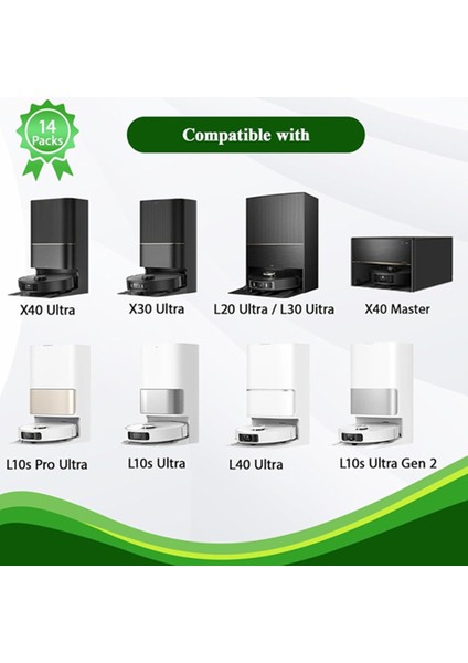 Dreame X40 Ultra, X30 Ultra, L30 Ultra, L10S Ultra, L20 Ultra, L10S Pro Ultra ve L40 Ultra Elektrikli Süpürge Için Tricut Fırçası (Yurt Dışından) modelleri