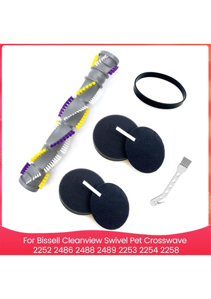 Bissell Cleanview Swivel Pet Crosswave 2252, 2486, 2488, 2489, 2253, 2254 ve 2258 Elektrikli Süpürge Için Yedek Parçalar (Yurt Dışından)
