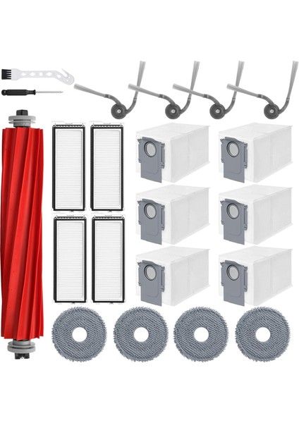 Roborock Qv 35A Qv 35S Qr 598 Qr 798 Robot Süpürge Aksesuarları Için Yedek Parçalar (Yurt Dışından)