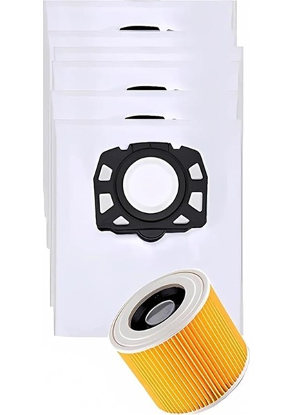 Karcher Wd2 Plus Wd3 WD3S Kfı 357 SE4001 SE4002 Ka 40 Yedek Torba Için Elektrikli Süpürge Torbası Filtresi 2.863-314.0 (Yurt Dışından) fiyatları