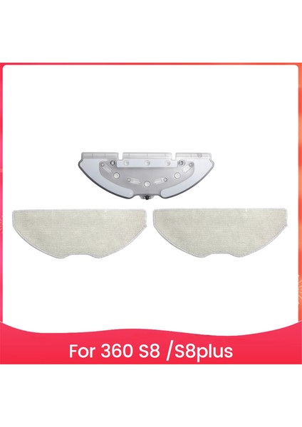 360 S8 S8PLUS Süpürme Robotu Elektrikli Süpürge Yedek Aksesuarları Için 3 Adet Elektrikli Süpürge Paspas Bezi Tutucu Seti (Yurt Dışından)