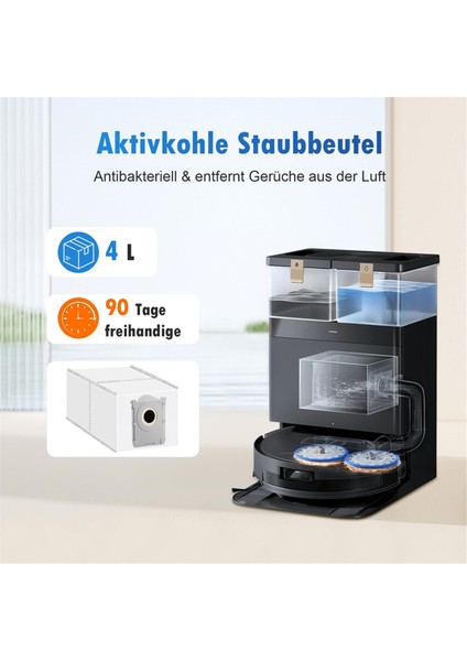 Ecovacs Deebot T50 Omni / T50 Pro Omni Robot Süpürge Aksesuarları, Toz Torbaları, Mendiller, Filtreler, Ana Fırçalar (Yurt Dışından) modelleri