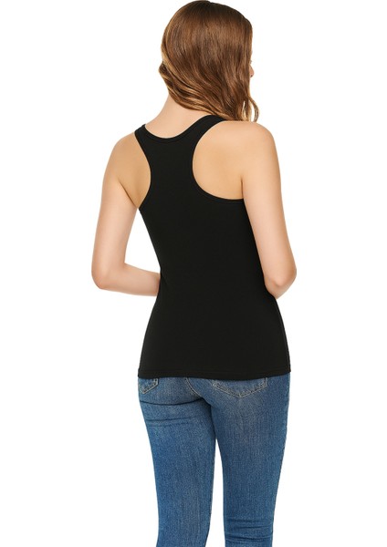 Elit Kadın 2'li Sırtı Çapraz Kalın Askılı Sporcu Atlet