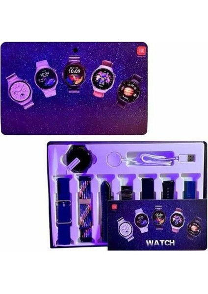 Zeroshop 7 Kordonlu Akıllı Saat Siyah Kasa Dokunmatik Ekran Uyku ve Sağlık Takibi indirimleri