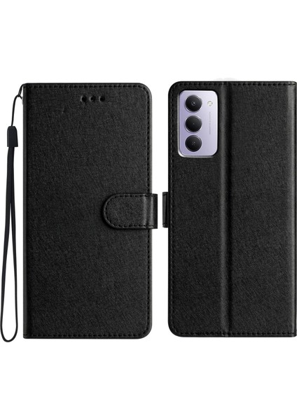 Redmi 15 5g / 4g Eu 171MM Için Ipek Dokulu Pu Kılıf (Yurt Dışından)