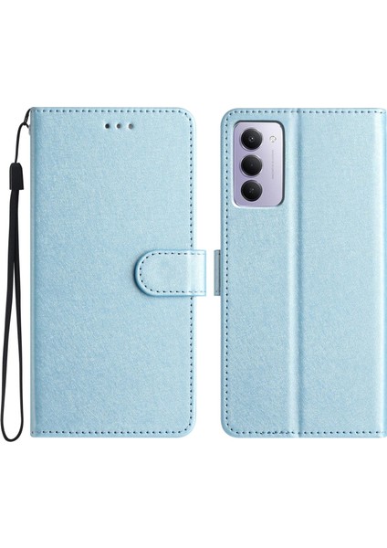 Redmi 15 5g / 4g Eu 171MM Için Ipek Dokulu Pu Kılıf (Yurt Dışından)