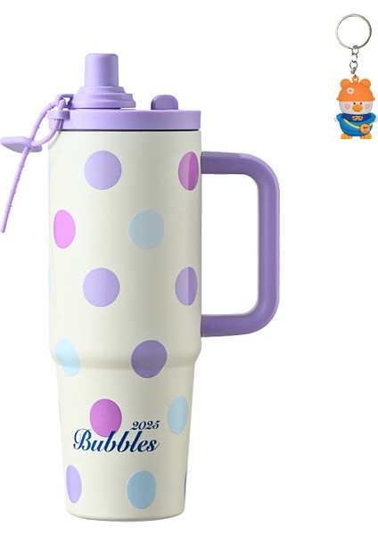 Termos Bardak Büyük Kapasiteli 316 Pipetli Bardak Araba Buz Bardak Sıcak Su Isıtıcısı (Yurt Dışından)