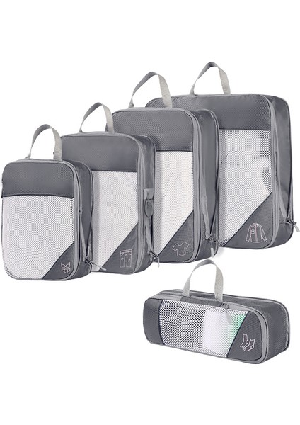 5 Adet Seyahat Depolama Organizatör Çantası (Yurt Dışından)