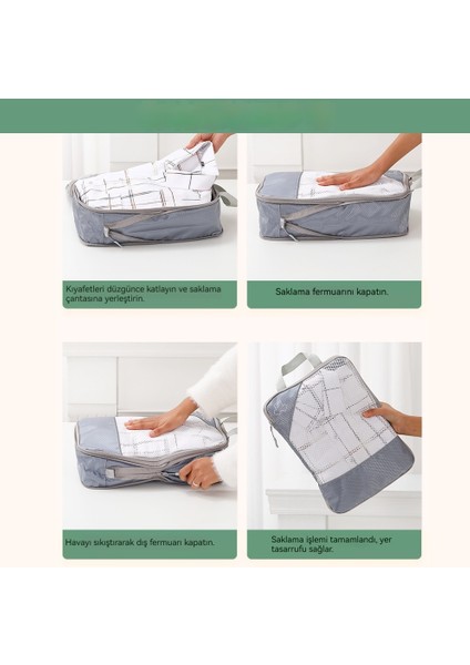 5 Adet Seyahat Depolama Organizatör Çantası (Yurt Dışından) indirimleri