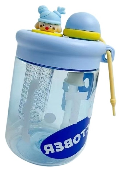 Çocuk Yaz Anti Düşme Su Bardağı Çiçek Çay Bardağı Su (Yurt Dışından)