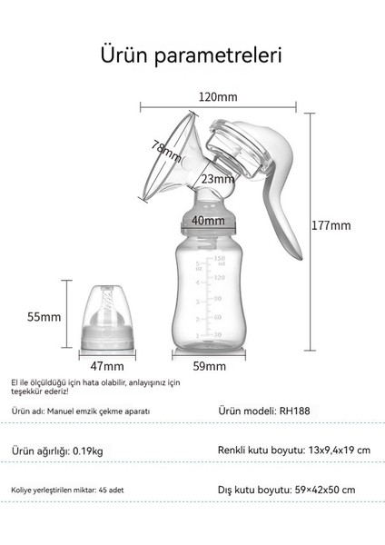 Purple Berry Tavşan Manuel Süt Pompası Büyük Emme Gücü Annelik Malzemeleri Sağım Makinesi Süt Ekstraksiyonu Süt Pompası (Yurt Dışından) fırsatları