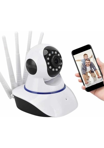 Zeroshop Güvenlik Kamerası Antenli Gece Görüşlü Sensörlü Harekete Duyarlı