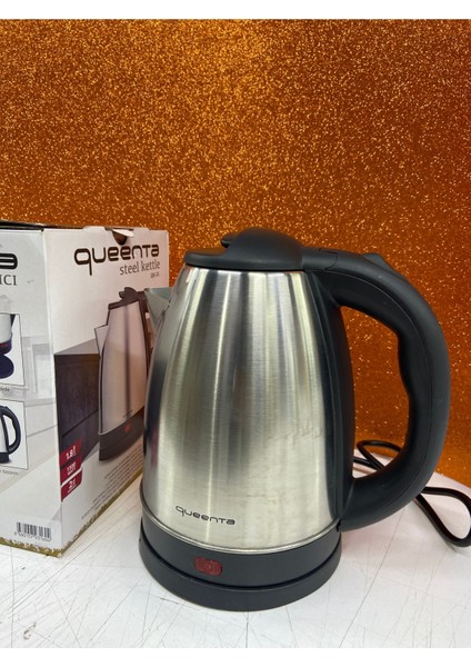 1.8 L Çelik Su Isıtıcı 1500 W, Bej Renk, Hızlı ve Güçlü Performans fiyatları