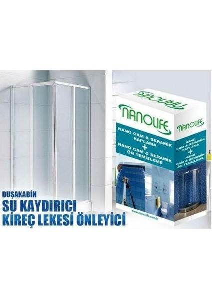 Nanoteknolojik Duşakabin Su Kaydırıcı 2 Yıl Etkili indirimleri