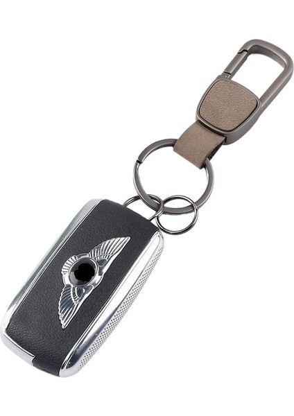 Hafif Lüks Hakiki Dana Derisi Anahtarlık Kolye Metal Araba Anahtarlığı Erkek ve Kadın Bel Tokası (Yurt Dışından) modelleri