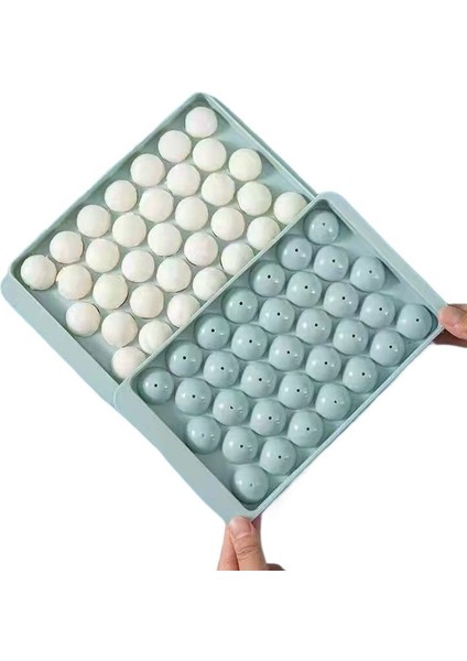 Yaz Buz Tepsisi Buz Kutusu Ev Yapımı Gıda Takviyesi Buz Hokeyi Eseri Ev Yapımı Küçük Hızlı Dondurucu Buzdolabı Dondurulmuş Buz Küpü Kalıbı (Yurt Dışından)