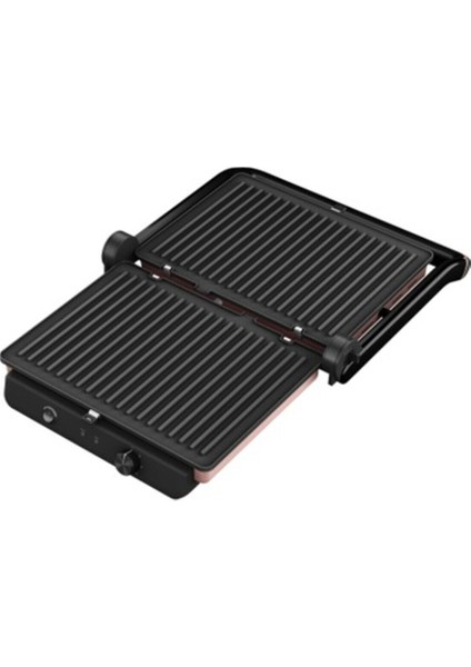 6 Dilim Kapasiteli Çıkarılabilir Döküm Plakalı Tost Makinesi, 2400 W, 5 Isı Kademesi modelleri