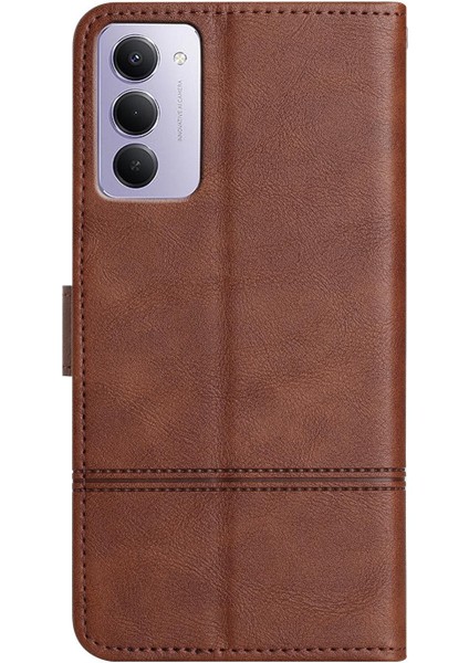 Redmi 15 5g / 4g Eu 171MM Için Dikişli Inek Derisi Pu Kılıf (Yurt Dışından) indirimleri