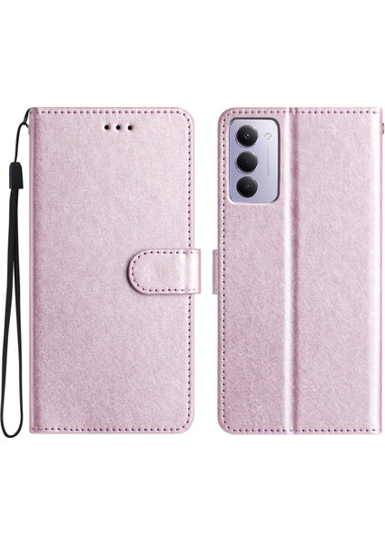 Redmi 15 5g / 4g Eu 171MM Için Ipek Dokulu Pu Kılıf (Yurt Dışından)