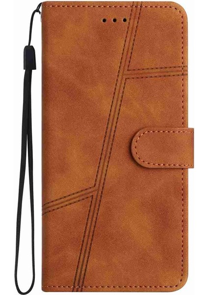 Redmi 15 5g / 4g Eu 171MM Için Dikişli Pu Telefon Kılıfı (Yurt Dışından) fırsatları