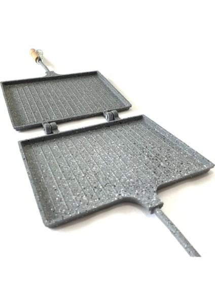 Gri Granit Ocak Üstü Tost Makinesi ile Pratik Ekmek Kızartma Keyfi fiyatları