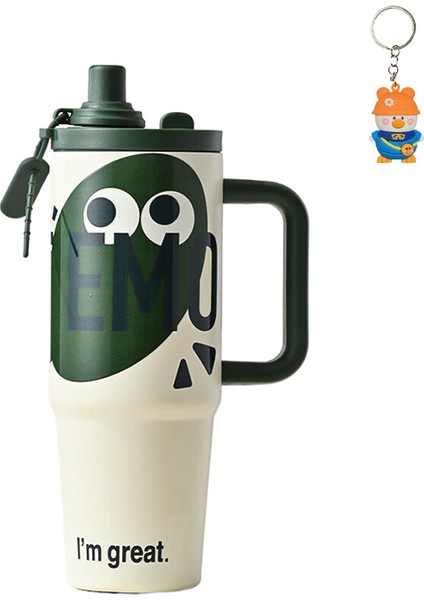 Termos Bardak Büyük Kapasiteli 316 Pipetli Bardak Araba Buz Bardak Sıcak Su Isıtıcısı (Yurt Dışından) fırsatları