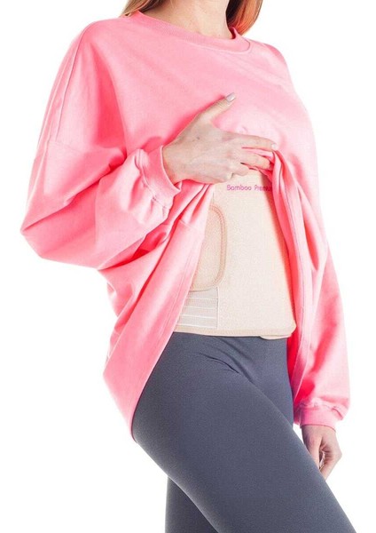 Bamboo Premium Doğum Sonrası Korse Ten