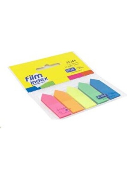 Film Index Ok Şekilli Yapıştırıcı 25 Parça 5 Renk 12x45 mm Düzenleyici fiyatları