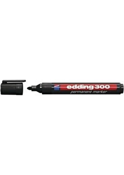 E-300 Kırmızı Permanent Markör 1.5-3 mm Çizgi Kalınlığı ile Her Yüzeye Uygun fiyatları