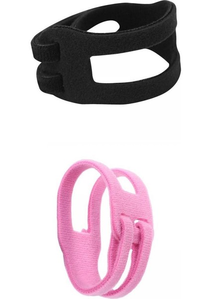 Sıkıştırma Desteği Koruma Yumuşak Dzlik Siyah 1+Pembe (Yurt Dışından)