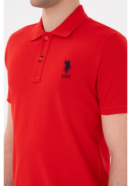 Erkek Kırmızı Tişört Basic 50284633-VR030