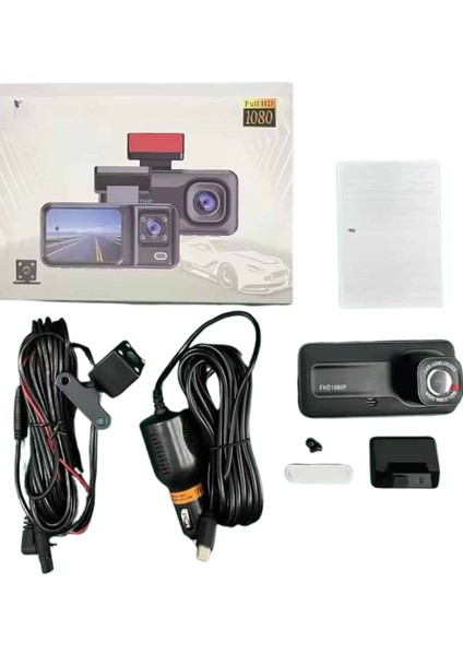 Zeroshop Ön ve Arka Kameralı 2 Inç 1080P Full Hd Dvr Araç Içi Ekran fırsatları