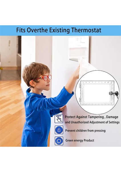 Duvara Monte Termostat Için Anahtarlı Kilit Kutusu. 5 Inç YX472 Inç GX165 Inç D (Yurt Dışından) fırsatları