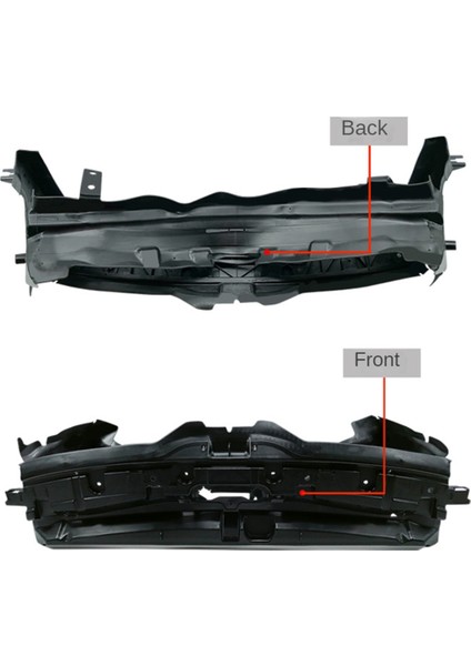 51747255413 F30 F30N Radyatör Çerçevesi Için Radyatör Hava Kanalı (Yurt Dışından)