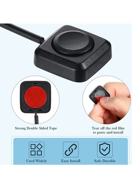 4 Adet Anlık Anahtar Anlık Basmalı Düğme On Off Anahtarı 12V 24V (Yurt Dışından) indirimleri