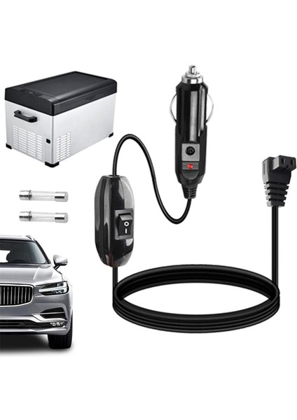 12V Araba Buzdolabı Güç Kablosu 2m Anahtarsız Adaptörlü (Yurt Dışından) indirimleri