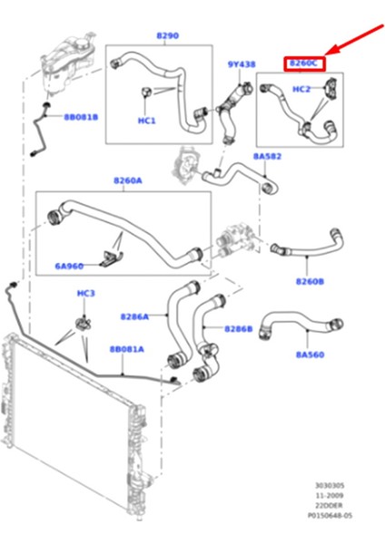 2 Evoque LR000943941 Için Egr Soğutucu Hortumu (Yurt Dışından) modelleri