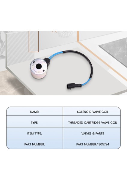 4305724 Hydraforce Ekskavatör Parçaları Için Ekskavatör Solenoid Valf Bobini (Yurt Dışından)