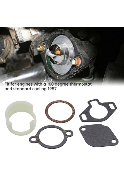 Termostat Takımı 807252Q5 Manşonlu Yedek (Yurt Dışından)