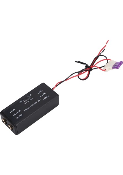 Yeni Siyah Rca Giriş/çıkış Ayarlanabilir Pac Turbo 1 Hat Sürücü Sinyal Amplifikatör Booster Adaptörü Araba Teknesi Için (Yurt Dışından) modelleri