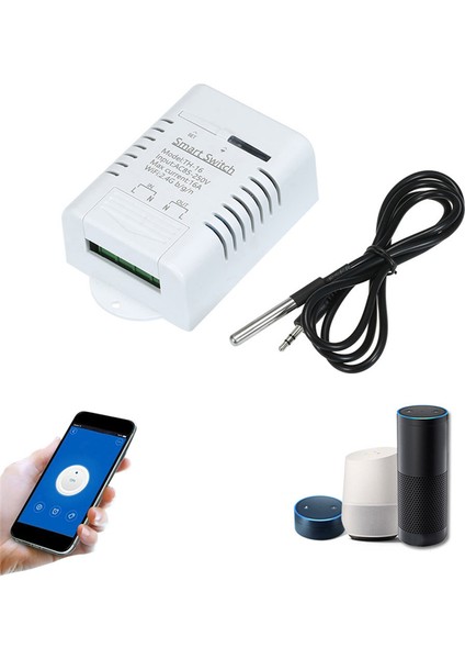 Wifi Akıllı Sıcaklık Anahtarı 16A 3000W Sıcaklık Monitörü (Yurt Dışından) fırsatları