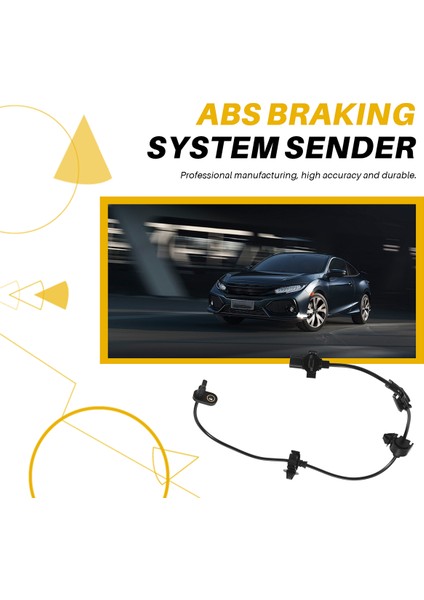 2pcs Ön / Sol Abs Tekerlek Hız Sensörü 2006-2011 Için Uygun Honda Civic 57450-SNA-003 57455-SNA-003 (Yurt Dışından) indirimleri