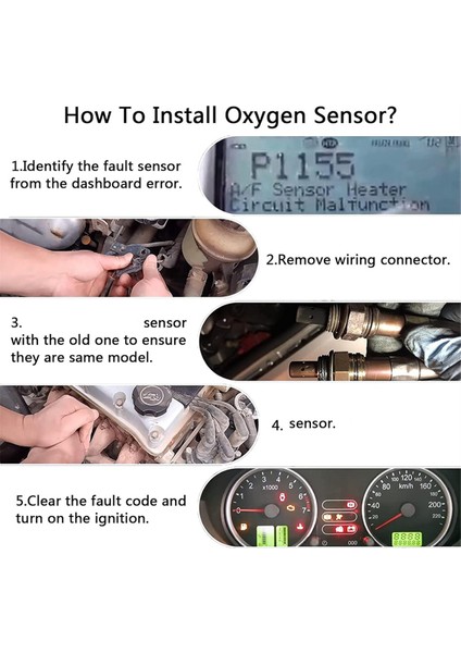 39351-2U001 Arka Lambda Probu O2 Hyundai Için Oksijen Sensörü Kauai Kona Tucson I30/40 Kia Ceed Cerato 1.6 Dizel 2016-2020 (Yurt Dışından) modelleri