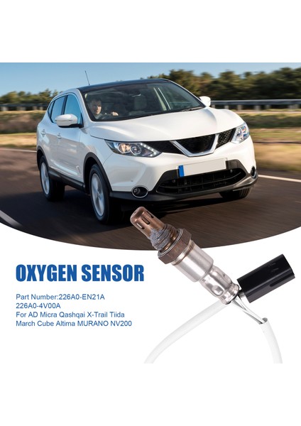 Oksijen Sensörü 226A0-EN21A 226A0-4V00A Nissan Ad Micra Qashqai X-Trail Tiida March Cube Altima Murano NV200 (Yurt Dışından) fırsatları