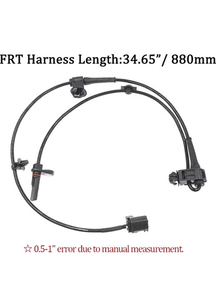 Mazda 3 (Bm, Bn) L4 2.0l 2.5l 2014-2018 Abs Tekerlek Hız Sensörü Arka Ön B45G-43-71Y B45A-43-70X (Yurt Dışından) modelleri