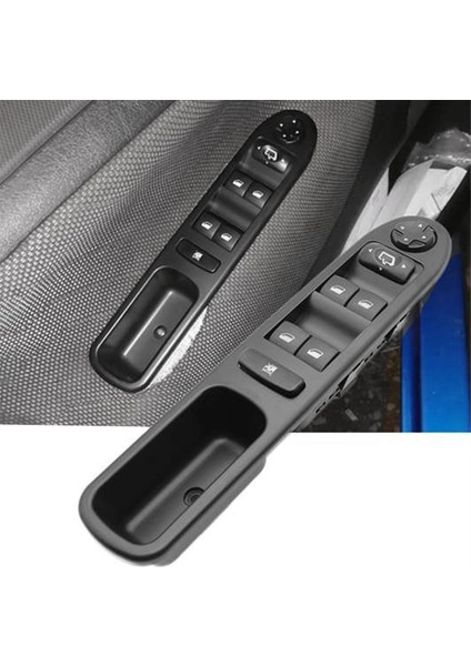 Araba Ön Sol Güç Pencere Kontrol Anahtarı Pencere Kaldırıcı Anahtarı Düğmesi 6554.QG 6490.EH Peugeot Için 207 2007-2016 Lhd (Yurt Dışından) modelleri