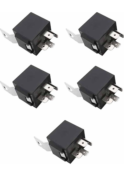 5 Adet Tekrarlayıcı Rölesi 4 Pim 12V 40A Otomatik Araba Röleleri Için (Yurt Dışından)