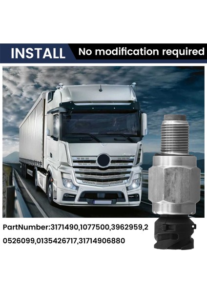 Volvo Mercedes Kamyonu Için Göğüs Sometre Şanzıman Hız Sensörü 3171490 155422717 31714906880 0135426717 1077500 3962959 (Yurt Dışından) indirimleri