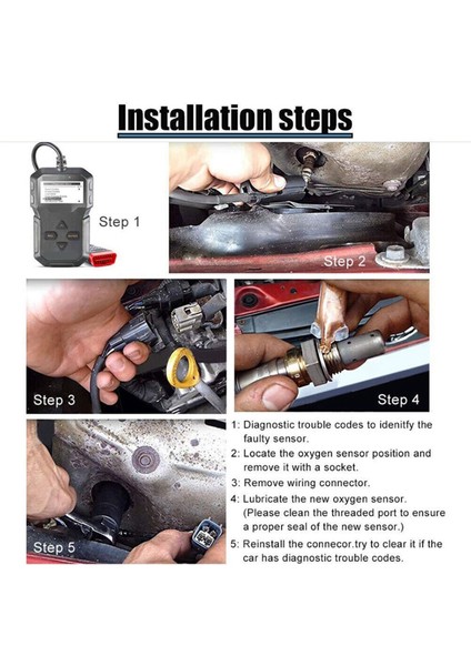 Car O2 Oksijen Sensörü L3TF-18-8G1C LZA07-MD11 Ford Escape 2.3l 2005-2009 Hava/yakıt Oran Sensörü L3TF-188G1A LZA07MD11 (Yurt Dışından) fırsatları